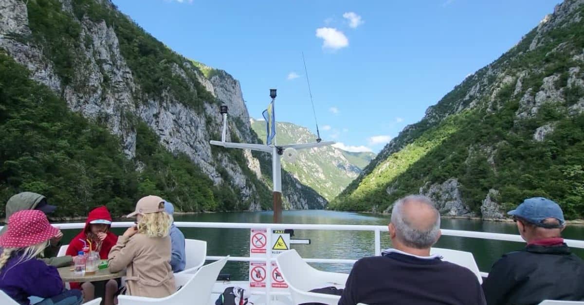 Perucac Lake and Drina River boat ride tour