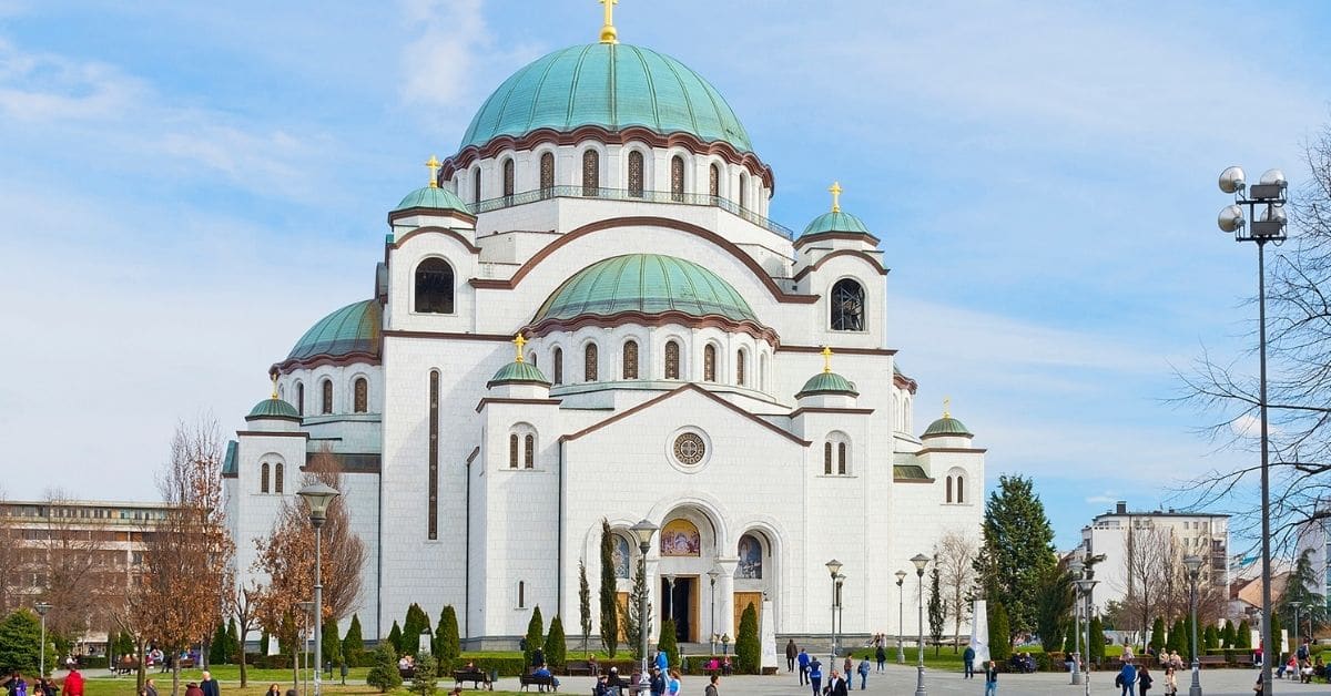 Belgrade's biggest church